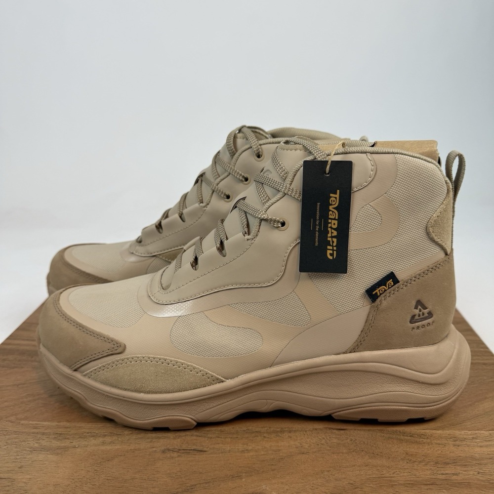 New Mens Teva Geotrecca RP‎ Waterproof Hiking Ankle Boots Size 11.5 M - Picture 2 of 8